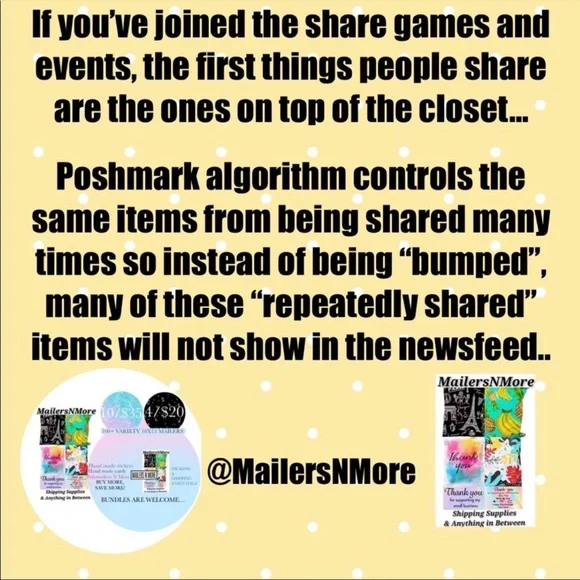 Increase closet activity & make that sale! pls do not sign up here ANNOUNCEMENT - Picture 9 of 13